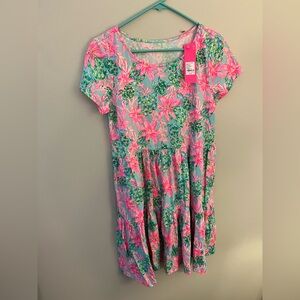 NWT Lilly Pulitzer geanna tiered dress medium